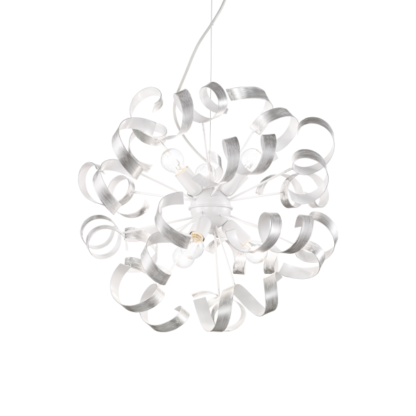 Люстра Ideal Lux 101613 VORTEX SP6 ARGENTO