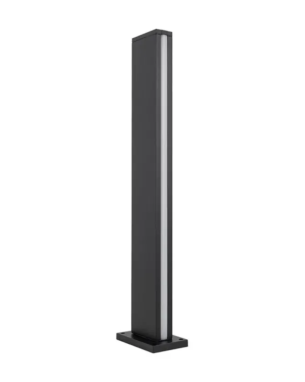 Вуличний світильник Nowodvorski 11376 Slit Led 1x12W 3000K 600Lm IP54 Чорний (33351)