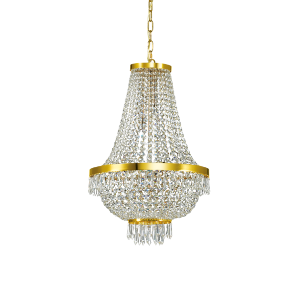 Люстра Ideal Lux CAESAR SP9 ORO