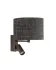 Бра Nowodvorski 11661 Amarela A E27+GU10 (R35) 10W+10W IP20 графітовий