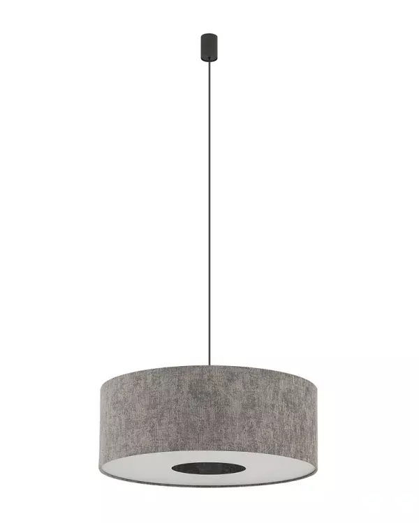 Підвісний світильник Nowodvorski 11674 Lago M E27 1x25W IP20 сірий