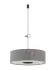 Підвісний світильник Nowodvorski 11675 Lago L E27 1x25W IP20 сірий
