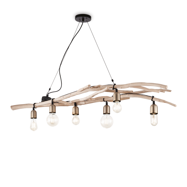 Підвісний світильник Ideal Lux SP6 DRIFTWOOD (180922)