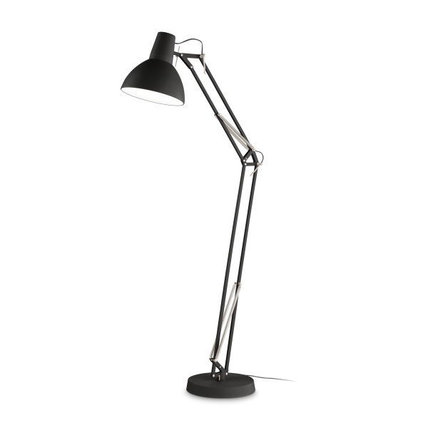 Торшер Ideal Lux 265292 WALLY PT1 TOTAL BLACK