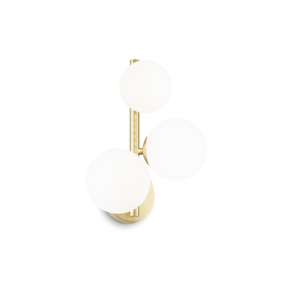 Бра Ideal Lux 283784 PERLAGE AP3 OTTONE