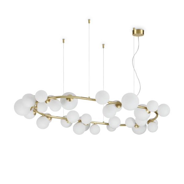 Люстра Ideal Lux 296746 Perlage sp30 Bianco