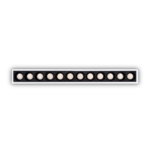 Точковий світильник Ideal Lux 327518 LIKA FI SLIM 20W 3000K WH