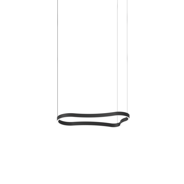 Підвісний світильник Ideal Lux 345215 WAVES-1 SP NERO