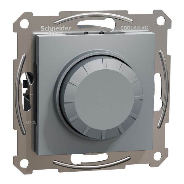 Димер поворотний 3-370Вт. для серії Asfora Schneider Electric EPH6800162 сталь
