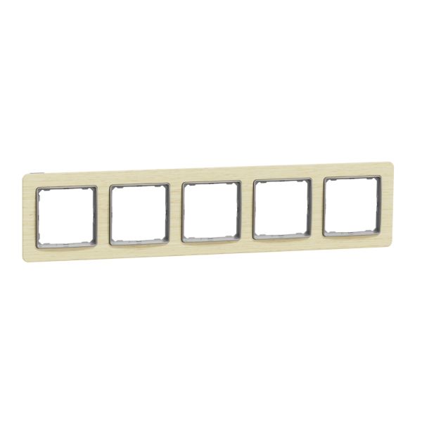 Рамка 5-на Schneider Sedna Elements SDD380805 Береза