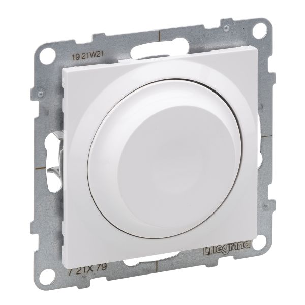 Димер поворотний 300Вт/250V всі навантаження Legrand SUNO 721179 білий