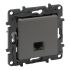 Розетка комп'ютерна RJ45 CAT5e UTP Legrand 863459 NILOE STEP Сталь