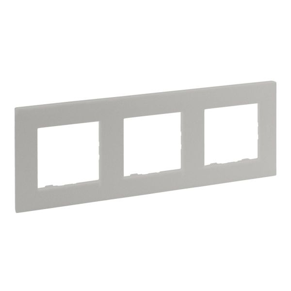 Рамка 3-місна Legrand 863693 NILOE STEP Перлинний