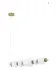Люстра Nowodvorski 11699 Ceramic Horizontal LED 1x26W 3000K 2000Lm IP20 білий