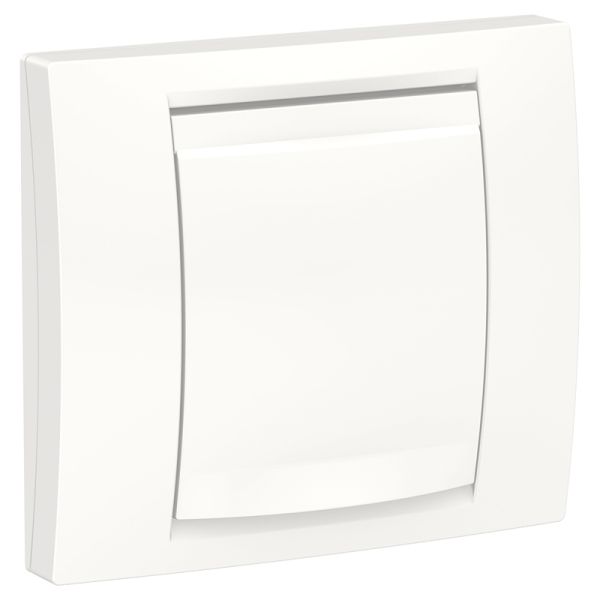 Рамка 1 модульна, ip44, Unica New, NU044218, білий