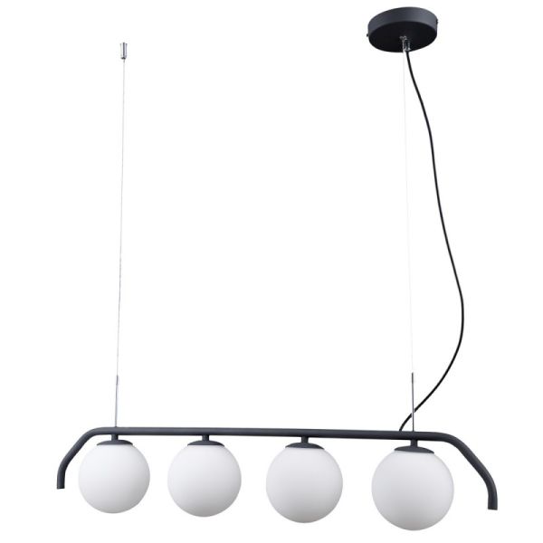 Люстра підвісна ITALUX PND-3300-4-BK Carimi