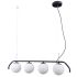 Люстра підвісна ITALUX PND-3300-4-BK Carimi