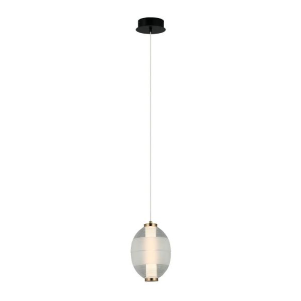 Підвісний світильник ITALUX PND-45372-1-WH-CL Rinot