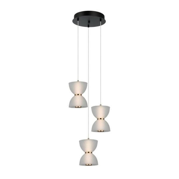Підвісний світильник ITALUX PND-83949-3-BK Tica