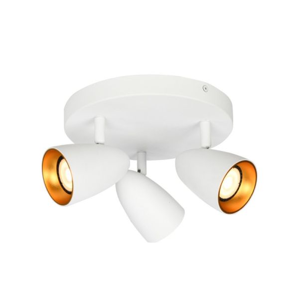 Спот ITALUX SPL-36748-3R-WH-GD Tino