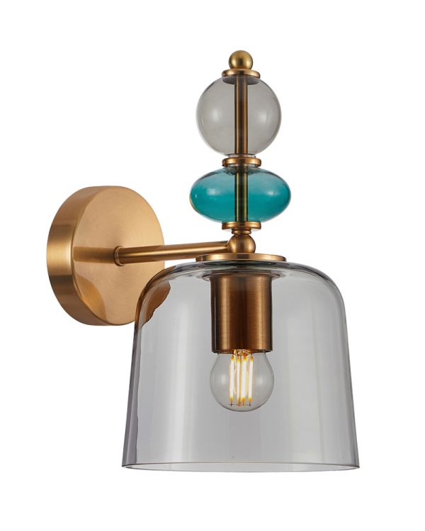 Бра ITALUX WL-27092B-MC-BRO Namos