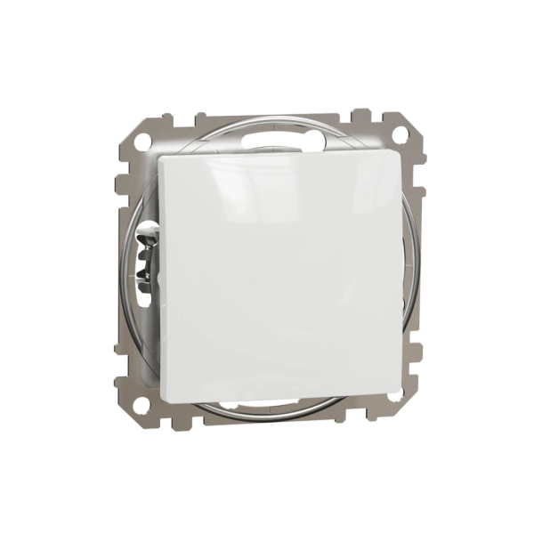 Кнопочный вимикач 1-кл Schneider Sedna Design SDD111111 Білий
