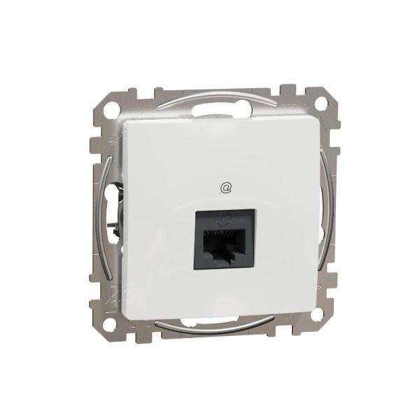 Комп'ютерна розетка RJ45 кат. 5е UTP Schneider Sedna Design SDD111451 Білий