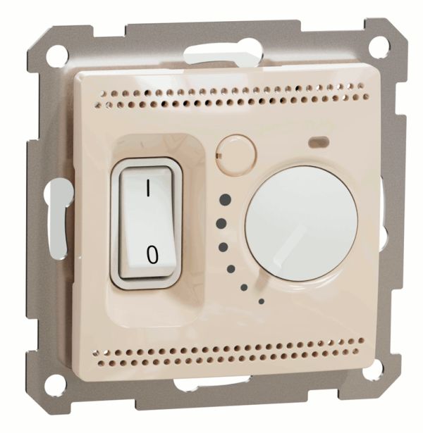 Термостат для теплої підлоги 16A Schneider Sedna Design SDD112507 Бєжевий