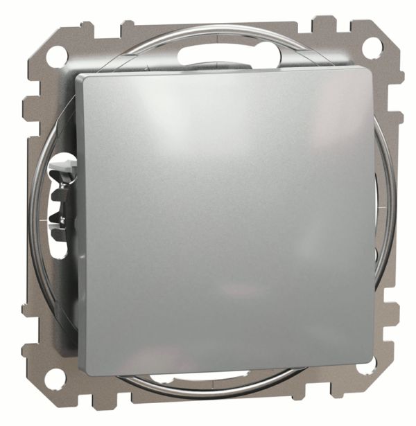 Перемикач 1-кл Schneider Sedna Design SDD113106 Алюміній