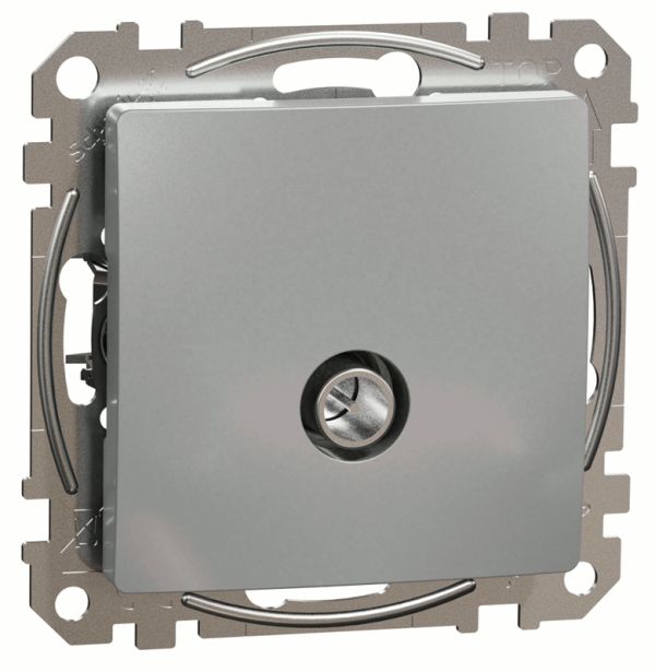 Розетка TV конечная 4дб Schneider Sedna Design SDD113471 Алюміній