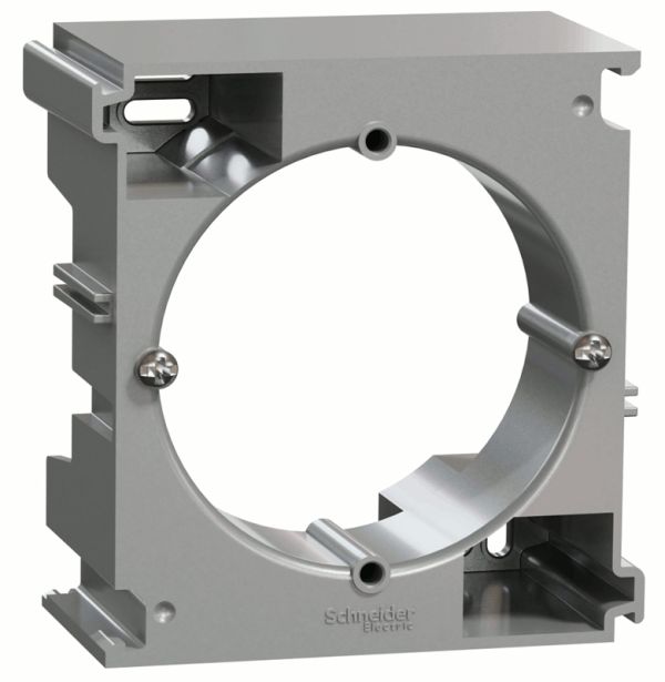 Коробка для накладного монтажу Schneider Sedna Design SDD113902 Алюміній