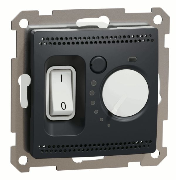 Термостат для теплої підлоги 16A Schneider Sedna Design SDD114507 Чорний