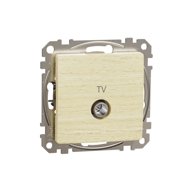 Розетка TV конечная 4дб Schneider Sedna Elements SDD180471 Береза