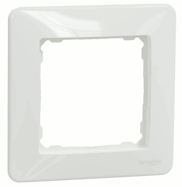 Рамка 1-на Schneider Sedna Design SDD311801 Білий
