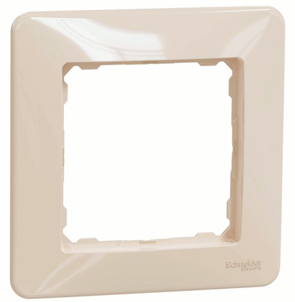 Рамка 1-на Schneider Sedna Design SDD312801 Бєжевий