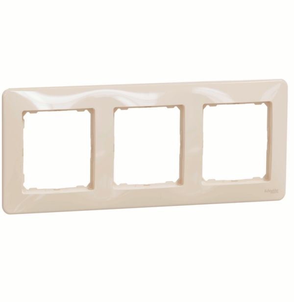 Рамка 3-на Schneider Sedna Design SDD312803 Бєжевий