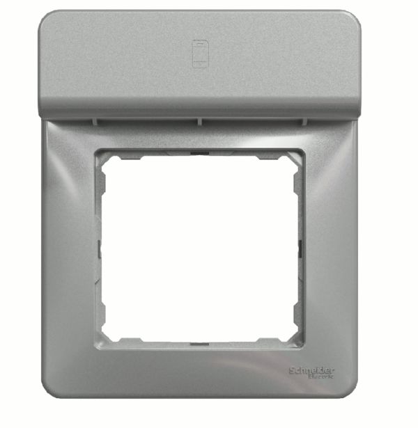 Рамка с подставкой для мобильного телефона Schneider Sedna Design & Elements SDD313809 Алюміній