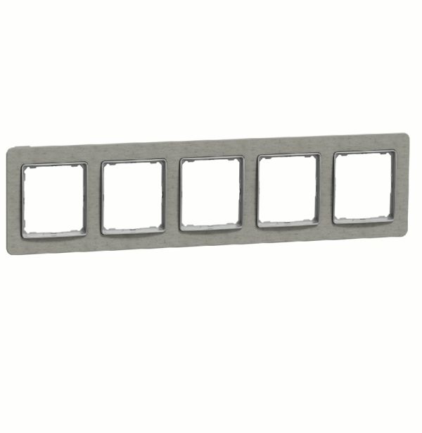 Рамка 5-на Schneider Sedna Elements SDD390805 Бетон