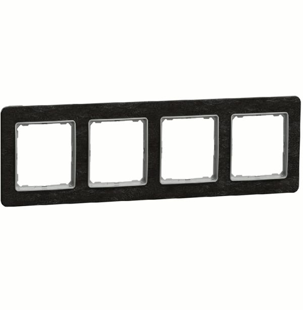 Рамка 4-на Schneider Sedna Elements SDD391804 Камінь