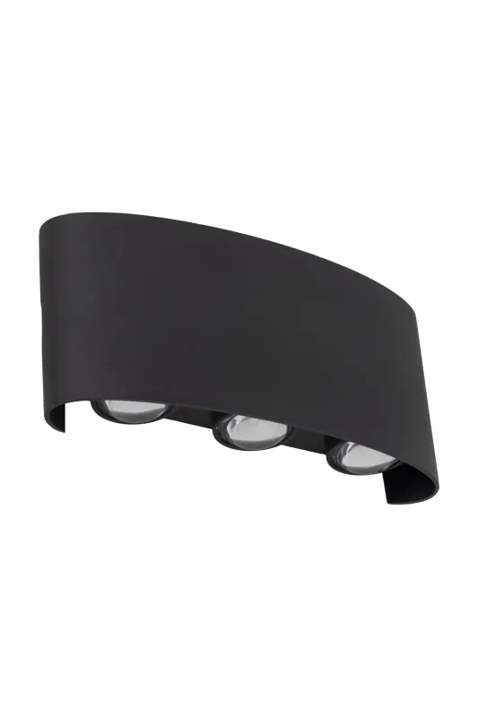 Світильник вуличний TK LIGHTING 18181 ARROW BLACK KINKIET LED IP54 (33482)